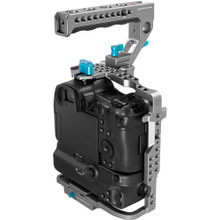 Kondor Blue Canon R5/R6/R Battery Grip Cage with Top Handle (Space Gray)