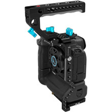 Kondor Blue Canon R5/R6/R Battery Grip Cage with Top Handle (Black)