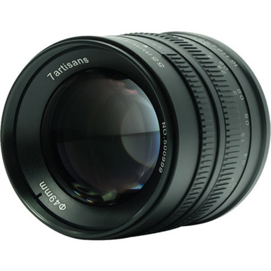 7Artisans 55mm/f/1.4 APS-C (Canon EF-M) Black (A502B)