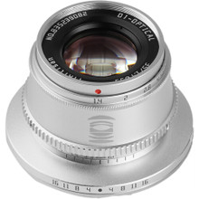 TTArtisan 35mm F1.4 APS-C Canon RF Silver Lens