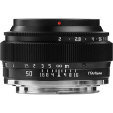TTArtisan 50mm F2 Nikon Z Black Lens