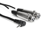 HOSA CYX402F 3.5mm Male to XLR Female Y-Cable 60cm