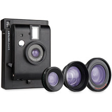 Lomography Instant Camera BLACK Edition with 3 Lenses