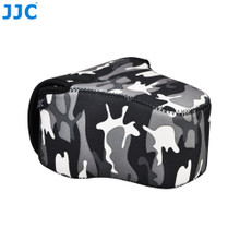 JJC Neoprene Camera Case for DSLR (Size: 11.3 *14.8*18.8cm, H x W x L) (Grey)