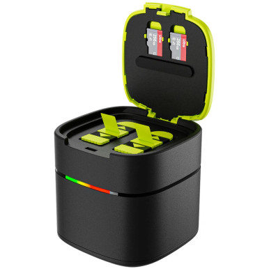 TELESIN Fast Charging Box with 2 Batteries for GoPro HERO 12/11/10/9
