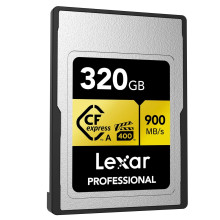 Lexar 320GB Professional CFexpress Type A Card GOLD Series