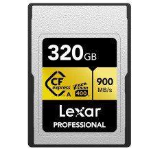 Lexar 320GB Professional CFexpress Type A Card GOLD Series