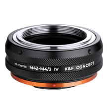 K&F Concept M42 Series Lens to M4/3 Series Mount Camera, M42-M4/3 IV PRO High Precision Lens Mount Adapter