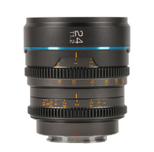 SIRUI Nightwalker Series 24mm T1.2 S35 Manual Focus Cine Lens (X Mount, Gun Metal Gray)