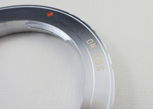 Olympus OM lens to Canon EOS camera body
