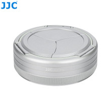 JJC Auto Lens Cap for Sony ZV-1 II and ZV-1 cameras (Silver)