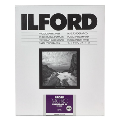 Ilford MULTIGRADE RC Deluxe Paper (Pearl, 8 x 10", 250 Sheets)