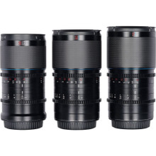 SIRUI Saturn T2.9 1.6x Carbon Fiber Full-Frame Anamorphic 3-Lens Set (DJI DL, Neutral Flare)