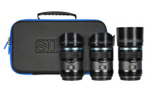 SIRUI Sniper 23mm, 33mm & 56mm F1.2 APSC Auto-Focus Lens Kit (E Mount, Black, Carbon Fiber)