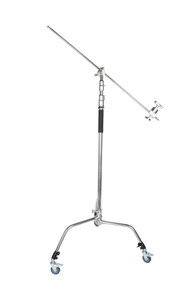 SIRUI C-Stand with Grip Head, Extension Arm, Sandbag, Wheeled Base and Clip Clamps