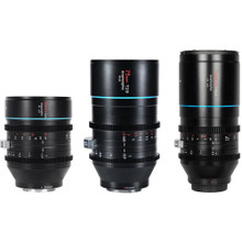 SIRUI Venus T2.9 1.6x Full-Frame Anamorphic 3-Lens Kit (35/75/150mm, Canon RF)