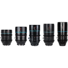 SIRUI Venus T2.9 1.6x Full-Frame Anamorphic 5-Lens Kit (35/50/75/100/150mm, Canon RF)