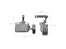 SmallRig 4539 HawkLock Quick Release Advanced Cage Kit for Sony Alpha 7R V/Alpha 7 IV/Alpha 7S III