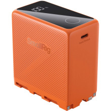 SmallRig 4576 NP-F970 USB-C Rechargeable Camera Battery (Orange)