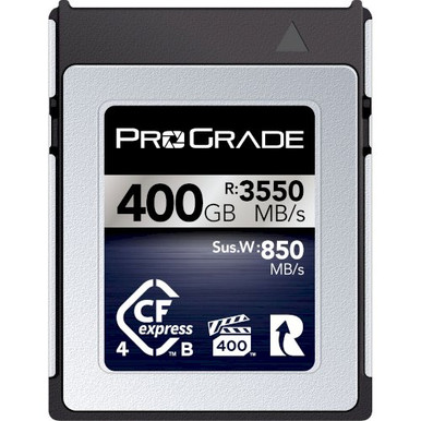 ProGrade Digital 400GB CFexpress Type B 4.0 VPG 400 Memory Card