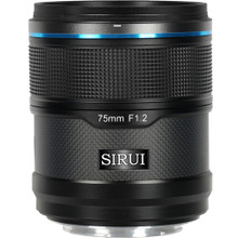 SIRUI Sniper 75mm f/1.2 Autofocus Lens (FUJIFILM X, Black)