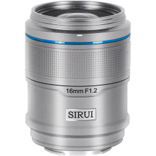 SIRUI Sniper 16mm f/1.2 Autofocus Lens (FUJIFILM X, Silver)