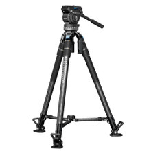 SIRUI SVS75 Rapid System One-step Height Adjustment Twist-lock Tripod with VHS10 Professional Fluid Head