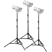 Godox Litemons LA300Bi Bi-Color LED Monolight (3-Light Kit)