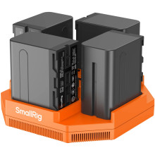 SmallRig 4834 NP-F970 4-Channel Camera Battery Charger Kit