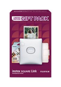 FUJIFILM Instax Square Link Limited Edition Gift Pack (Ash White)