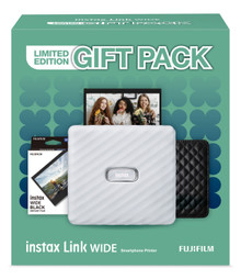 FUJIFILM Instax Wide Link Limited Edition Gift Pack (Ash White)