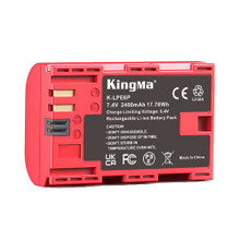 KingMa Canon LP-E6P Battery (2400mAh)