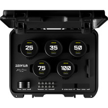 DZOFilm Hard Case with Foam Insert for Set of 5 Arles Prime Lenses