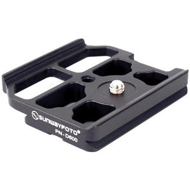 Sunwayfoto PN-D600 Custom Plate for Nikon D600