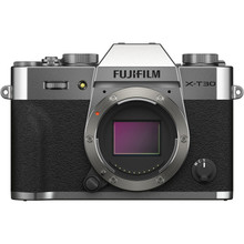 FUJIFILM X-T30 II Camera (Silver) with XF 27mm f/2.8 R WR Lens