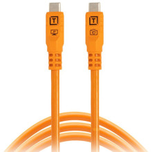 Tether Tools TetherPro Optima USB-C Cable (1.8m, High-Visibility Orange)