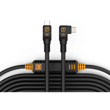 Tether Tools LeverLock & Optima Cable Kit (4.6m, Non-Reflective Black, Right-Angle)