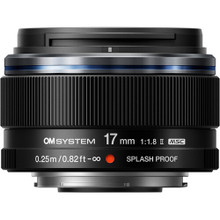 OM SYSTEM M.Zuiko Digital 17mm f/1.8 II (Micro Four Thirds)
