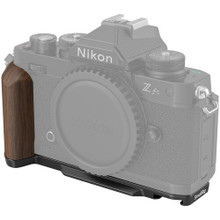 SmallRig 4802 L-Shape Mounting Plate with Wood Grip for Nikon Zfc (Black)