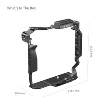 SmallRig 5147 Cage for Panasonic LUMIX S1R II with DMW-BG1 / DMW-BG2 Battery Grip