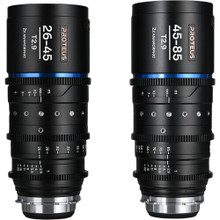Laowa Proteus 2x S35 Anamorphic T2.9 2-Lens Kit (ARRI PL, Meters, Blue Flare)