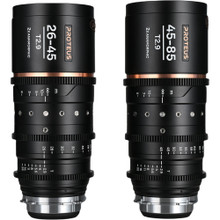 Laowa Proteus 2x S35 Anamorphic T2.9 2-Lens Kit (ARRI PL, Meters, Amber Flare)