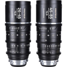 Laowa Proteus 2x S35 Anamorphic T2.9 2-Lens Kit (ARRI PL, Feet, Silver Flare)