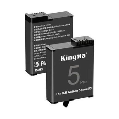 Kingma DJI Osmo Action 3/4/5pro camera Battery 1950mAh