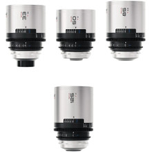 BLAZAR LENS Remus 1.5x Full-Frame Anamorphic 33, 50, 85, and 125mm 4-Lens Set (ARRI PL, Silver Flare)