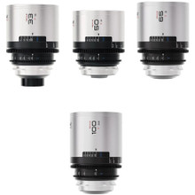BLAZAR LENS Remus 1.5x Full-Frame Anamorphic 33, 50, 65, and 100mm 4-Lens Set (ARRI PL, Silver Flare)