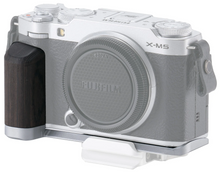 Tilta Mounting Baseplate with Wooden Grip for Fujifilm X-M5 (Silver)