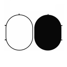 Fotobestway Reversible Collapsible Background 150x200cm (Cotton, Black/White)
