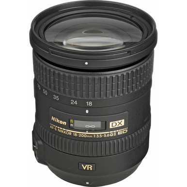 Nikon AF-S 18-200mm F3.5-5.6G ED VR II lens