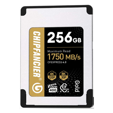 CHIPFANCIER CFexpress Type A 4.0 GOLD 256 GB
